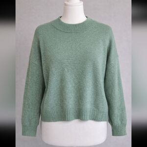 🌿 Soft Sage Green Sweater | Cozy Lightweight Knit | Relaxed Fit | Size XXL